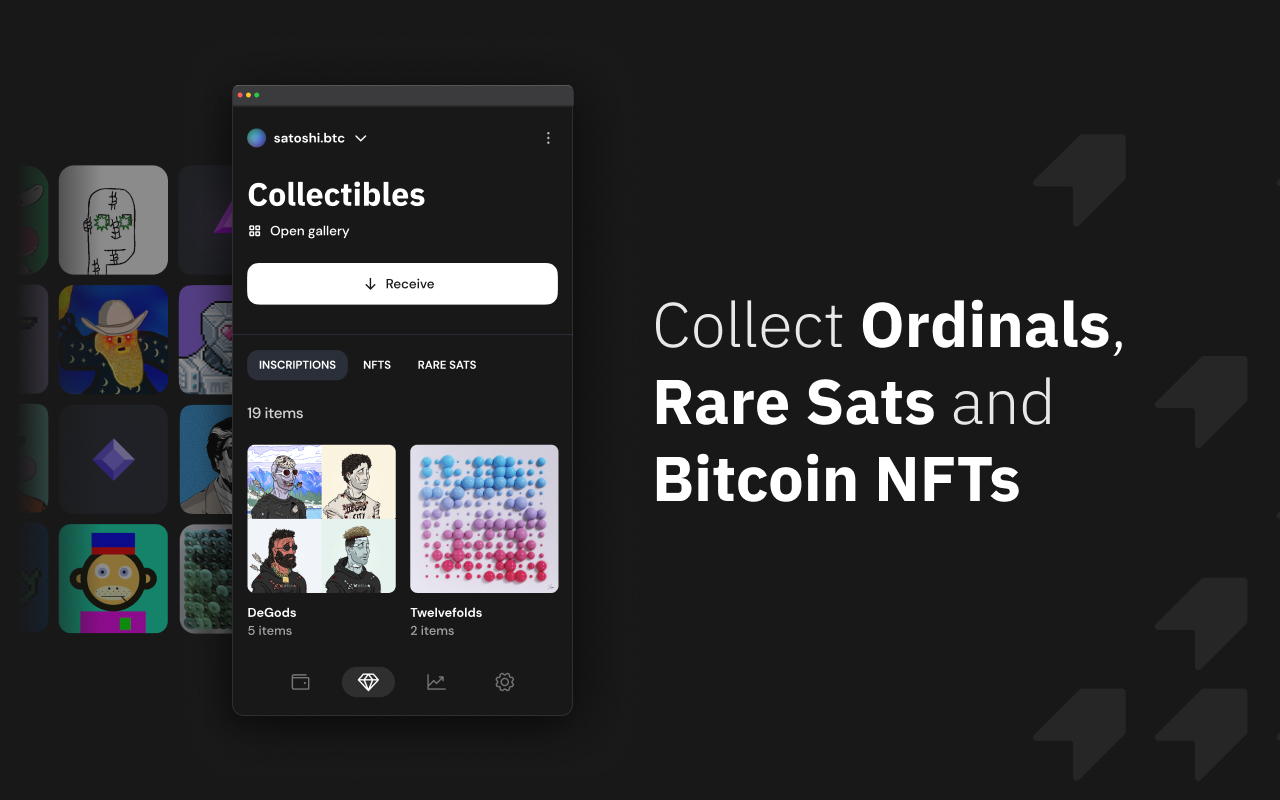 screenshot of Xverse Wallet